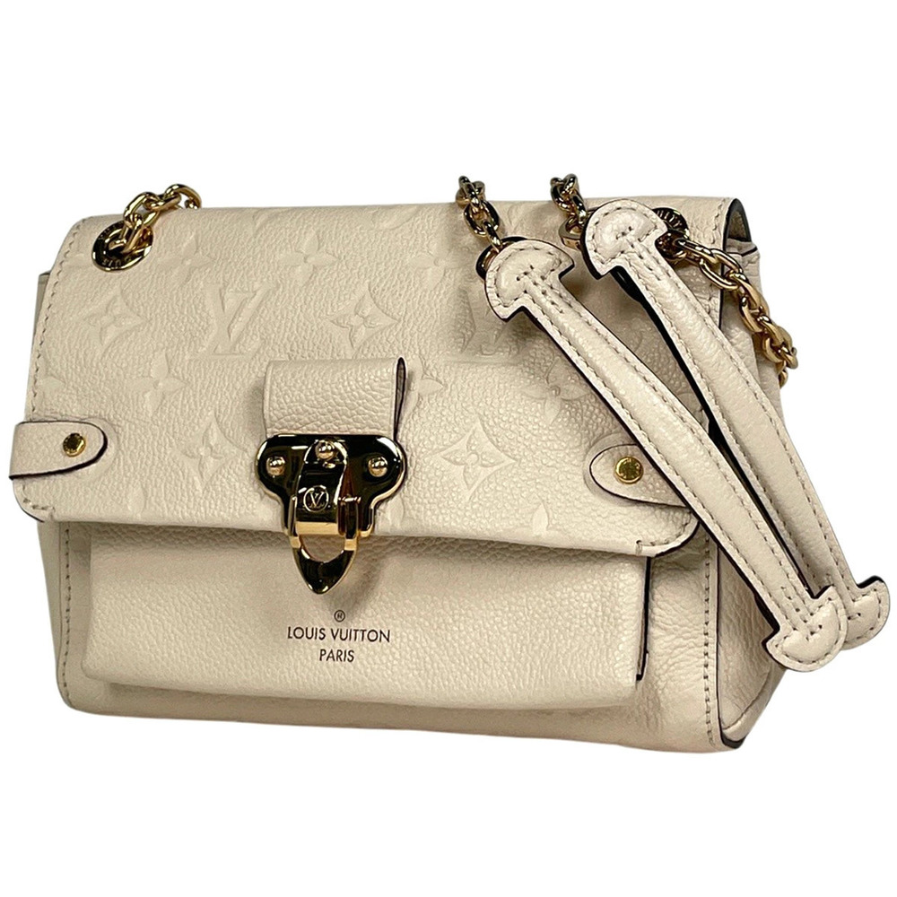 Louis Vuitton Vavin Shoulder Bag Monogram Empreinte Cream